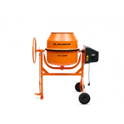 Бетоносмеситель СМ-140P VILLARTEC (220Вт, 100л/40л)