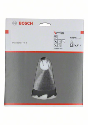 Диск пильный для циркулярок 190х30мм 12Т Speedline Wood (древесина), BOSCH