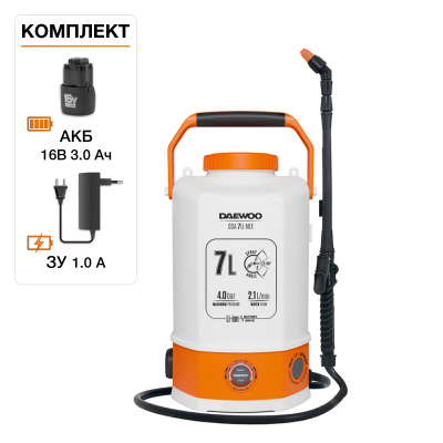 Опрыскиватель аккумуляторный (16V) DAEWOO DSA 7Li MIX
