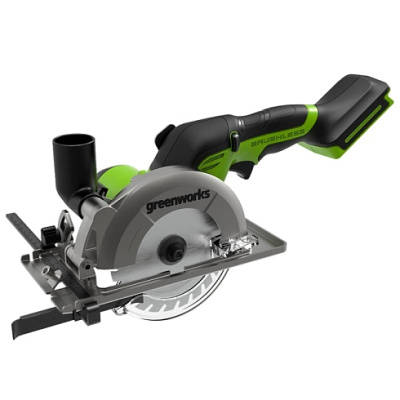 Циркулярная пила аккумуляторная Greenworks G24MCS (24В, без АКБ и ЗУ)