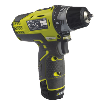 Дрель-шуруповерт аккумуляторная RYOBI R12DD-L13S
