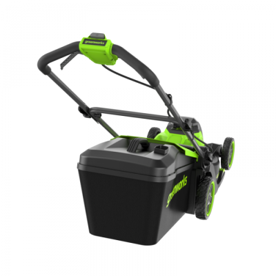 Газонокосилка аккумуляторная Greenworks GD40LM411K4 (40В, 41 см, 1хАКБ 4Ач и ЗУ)