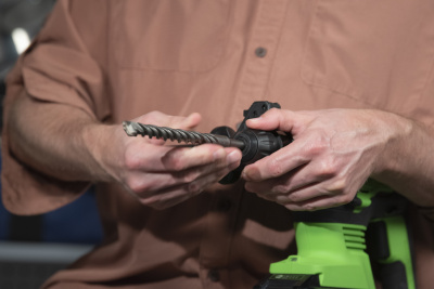 Перфоратор аккумуляторный Greenworks GD24SDS2 (24В, без АКБ и ЗУ)