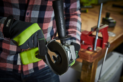 Углошлифмашина RYOBI RAG18125-0 (без батареи) ONE+