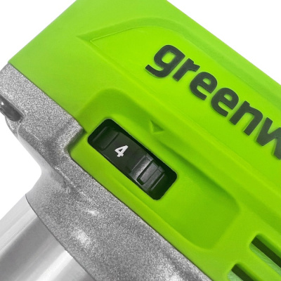 Фрезер аккумуляторный Greenworks G24RO (24В без АКБ и ЗУ)