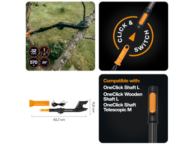 Насадка-сучкорез FISKARS OneClick 32мм