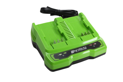 Зарядное устройство Greenworks G24X2UC2 (24В, 2А) для 2-х аккумуляторов