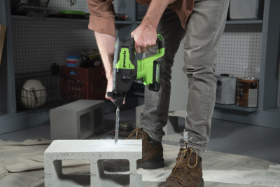 Перфоратор аккумуляторный Greenworks GD24SDS2 (24В, без АКБ и ЗУ)