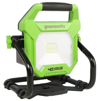 Прожектор с гибридным питанием аккумуляторный LED Greenworks G40WLH 40V/220V (40В, без АКБ и ЗУ)