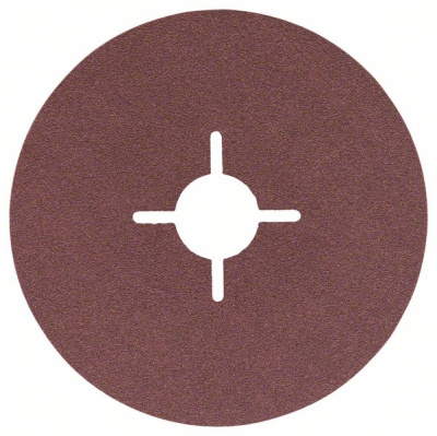 Фибровый шлифкруг  R444 125/22,23мм P80 Expert for Metal (металл), BOSCH