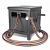 Катушка металлическая со шлангом 45м и набором для полива DAEWOO DWR 6145