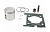 Поршень 525HE3 525HE4 525P5S 525PT5S 525RS 525RX 525RXT комплект