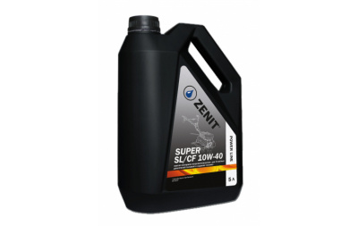 Масло моторное полусинтетическое ZENIT Power Line SUPER SL/CF 10W-40, 5 л