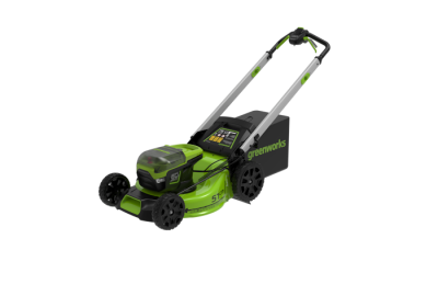 Газонокосилка аккумуляторная Greenworks GD60LM51SPK4 (60В, с 1хАКБ 4Ач и ЗУ) 51см самоходная