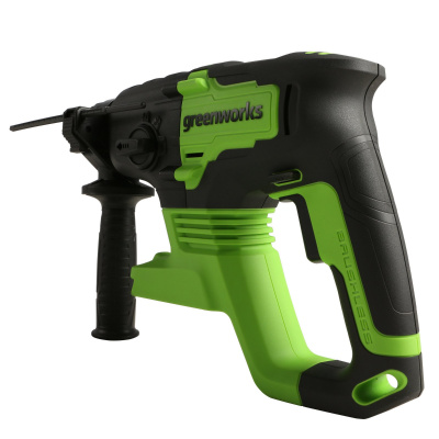 Перфоратор аккумуляторный Greenworks GD24SDS2 (24В, 1хАКБ 2Ач и ЗУ)