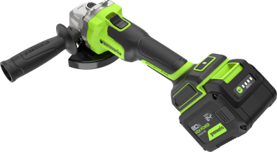 Угловая шлифмашина аккумуляторная Greenworks AG590 (24В, c 1хАКБ 8 А-ч и ЗУ)