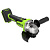 Угловая шлифмашина аккумуляторная Greenworks AG590 (24В, c 1хАКБ 4 А-ч и ЗУ)