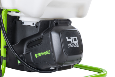 Опрыскиватель аккумуляторный Greenworks G40BPS (40В, с 1хАКБ 2Ач и ЗУ)