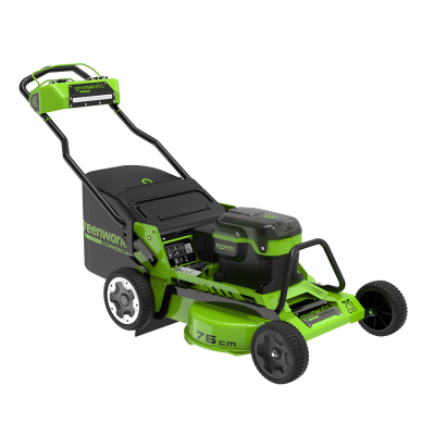 Газонокосилка аккумуляторная Greenworks GC82LM30S (82В, без АКБ и ЗУ) 76см самоходная