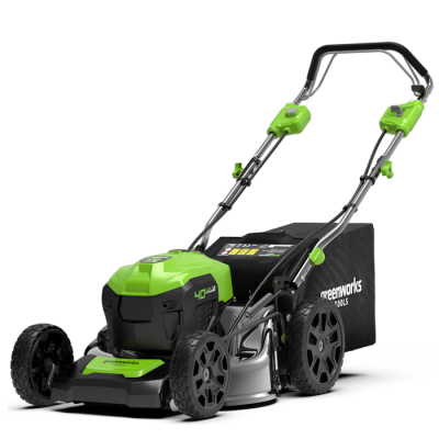 Газонокосилка аккумуляторная Greenworks GD40LM46SPK4 (40В, 1хАКБ 4Ач) 46см самоходная