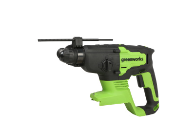 Перфоратор аккумуляторный Greenworks GD24SDS2K4 (24В, с 1хАКБ 4А-ч и ЗУ) в сумке