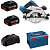 Пила циркулярная аккумуляторная GKS 18V-57 G, BOSCH
