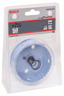 Коронка SheetMetal 79/20мм (нержавеющая сталь, металл), BOSCH