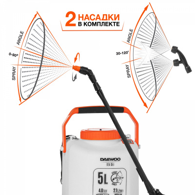 Опрыскиватель аккумуляторный (16V) DAEWOO DSA 5 Li