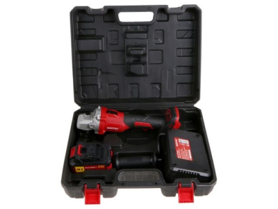 Углошлшлифмашина аккумуляторная WORTEX LX CAG 1812-1 E в чем., 18 В, 125 мм, 8000 об/м (рег. об.)