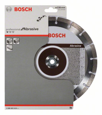 Круг алмазный 230-22,23 Standard for Abrasive (бетон, кирпич, блоки), BOSCH