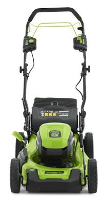Газонокосилка аккумуляторная Greenworks GD60LM46SPK4 (60В, с 1хАКБ 4Ач и ЗУ) 46см самоходная