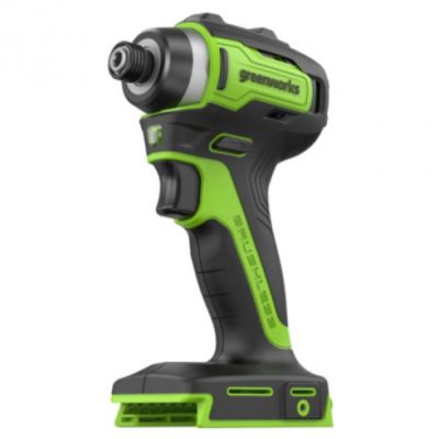 Винтоверт ударный аккумуляторный Greenworks ID3170 (24В, 2x2Ач и ЗУ)