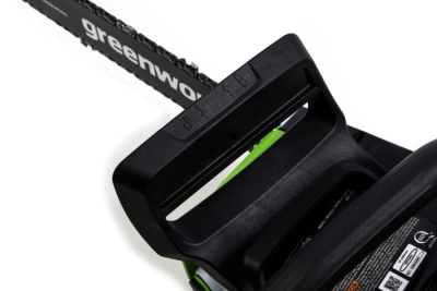 Цепная пила аккумуляторная Greenworks GD40CS18K8 (40В, 1хАКБ 8Ач и ЗУ) 40см