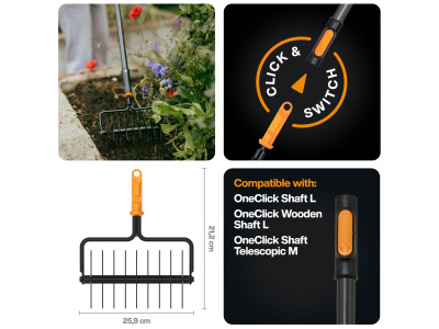 Культиватор звездочный FISKARS OneClick