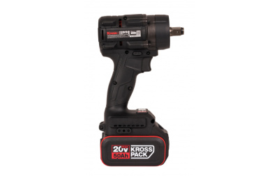 Аккумуляторный гайковерт бесщеточный KRESS KH276, 20В, 700Нм, 5Ач х 2, ЗУ 6А, кейс