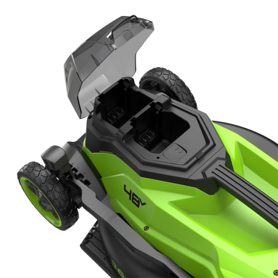 Газонокосилка аккумуляторная Greenworks GD24X2LM361 (2*24В, 36 см, без АКБ и ЗУ)