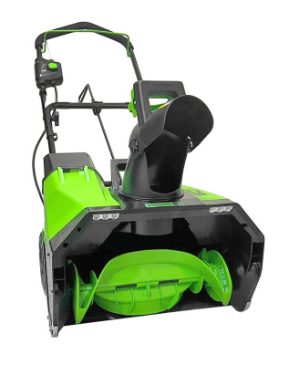 Снегоуборщик аккумуляторный Greenworks GD60PST (60В, без АКБ&nbsp;&nbsp;и ЗУ) 51см