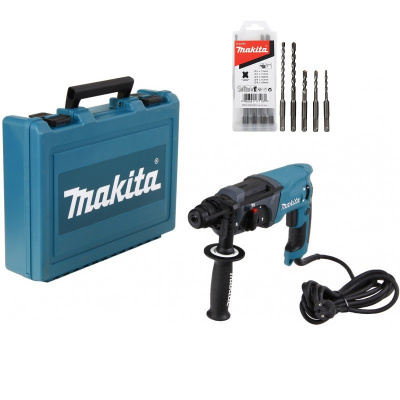 Перфоратор SDS-plus HR2470X15 набор буров, MAKITA