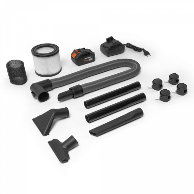 Пылесос строительный аккумуляторный DAEWOO DAVC 1621Li SET