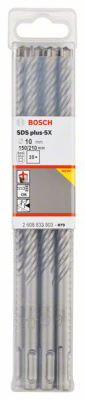 SDS-plus 5X бур, 10-150/210мм (10шт), BOSCH