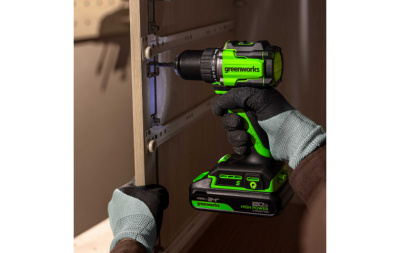 Дрель-шуруповерт аккумуляторная Greenworks DD560 (24В, без АКБ и ЗУ)