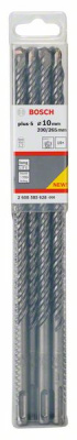 SDS-plus-5 бур, 10-200/265мм (10шт), BOSCH
