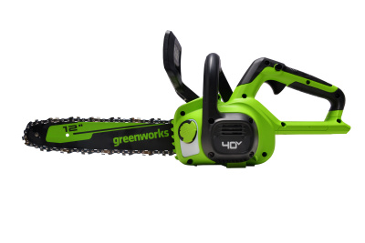 Цепная пила аккумуляторная Greenworks G40CS30IIK2 (40В, 1xАКБ 2Ач и ЗУ) 30см