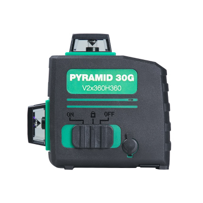 Уровень лазерный FUBAG Pyramid 30G V2х360H360 3D (зеленый луч)