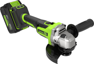 Угловая шлифмашина аккумуляторная Greenworks AG590 (24В, c 1хАКБ 8 А-ч и ЗУ)