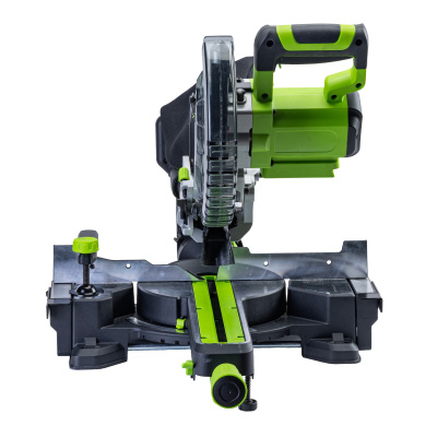 Пила торцовочная Greenworks GD24MS216 с протяжкой (24В, 1хАКБ 8Ач и ЗУ)