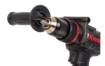 Аккумуляторная ударная дрель-шуруповерт KRESS KUC35, 20В, 150Нм, 4Ач х 2, ЗУ 6А, кейс