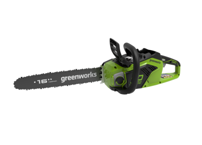 Цепная пила аккумуляторная Greenworks GD40CS18K2 (40В, 1хАКБ 2Ач и ЗУ) 40см