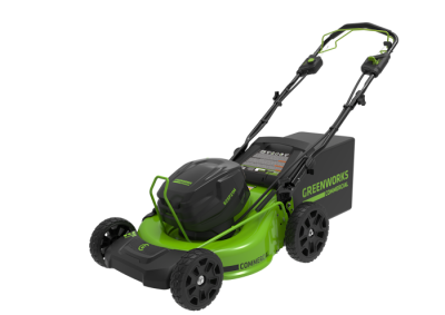 Газонокосилка аккумуляторная Greenworks GC82LM51SP2K2 (82В, с 1хАКБ 5А-ч и ЗУ) 51см самоходная