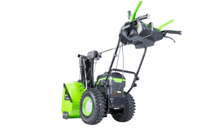 Снегоуборщик аккумуляторный Greenworks GD82ST56 (82В, без АКБ&nbsp;&nbsp;и ЗУ) 61см